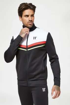 11 DEGREES Chaqueta  Colour Block MeshTracktop  color negro