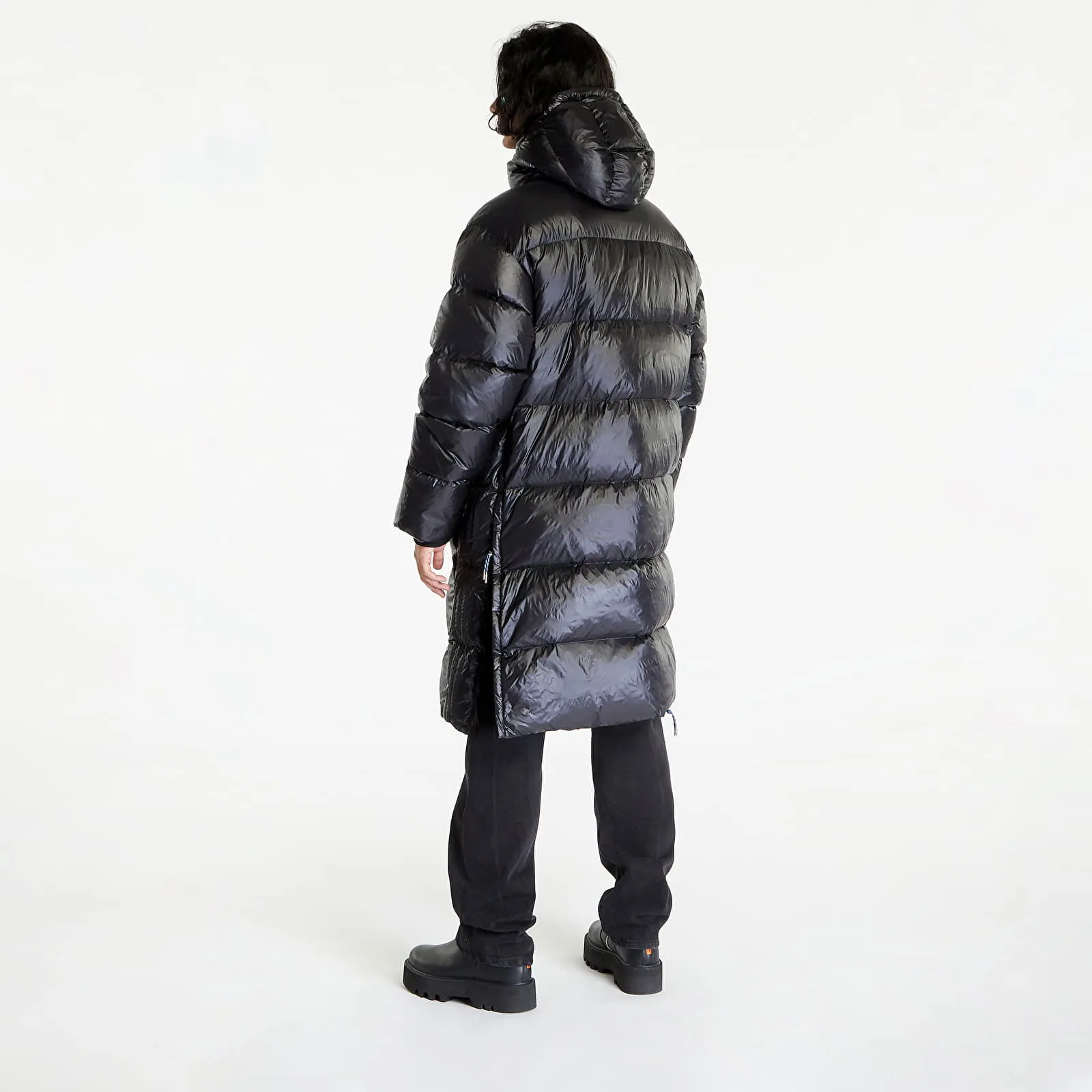 adidas Originals Long Puffer Jacket Black