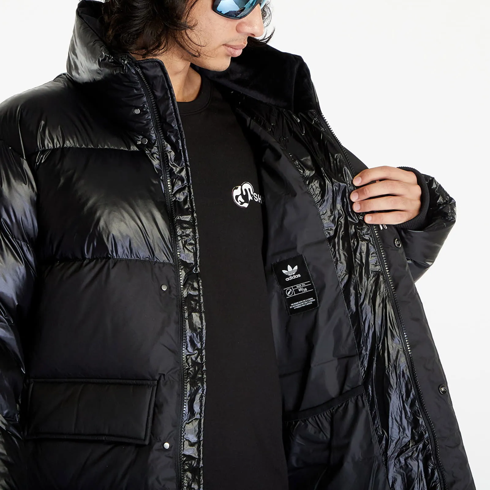 adidas Originals Mid Puffer Jacket Black