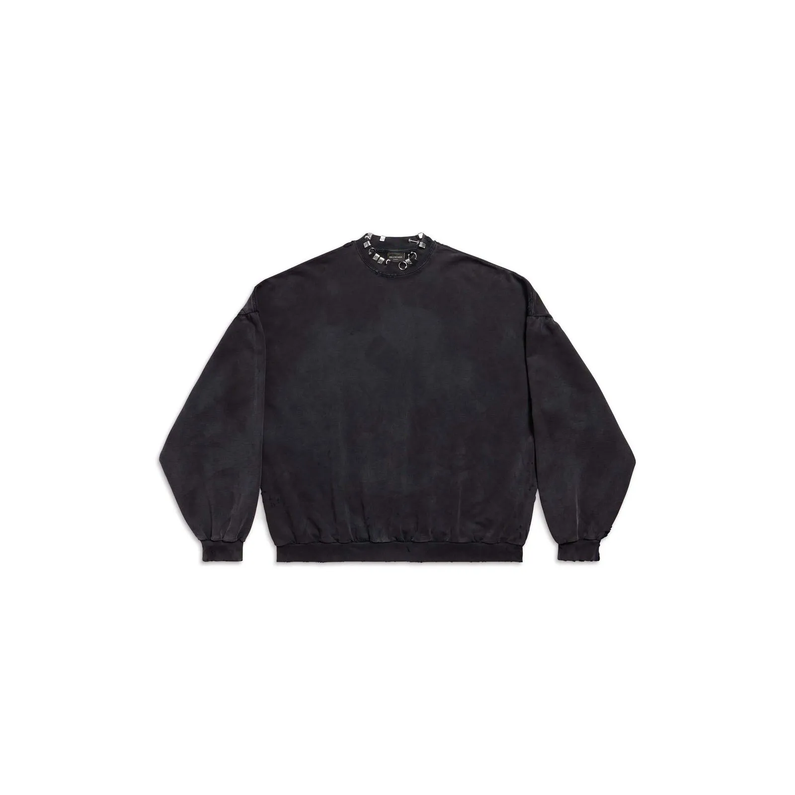 Balenciaga Pierced Round Sweatshirt