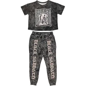 Black Sabbath Womens/Ladies Psycho Long Pyjama Set