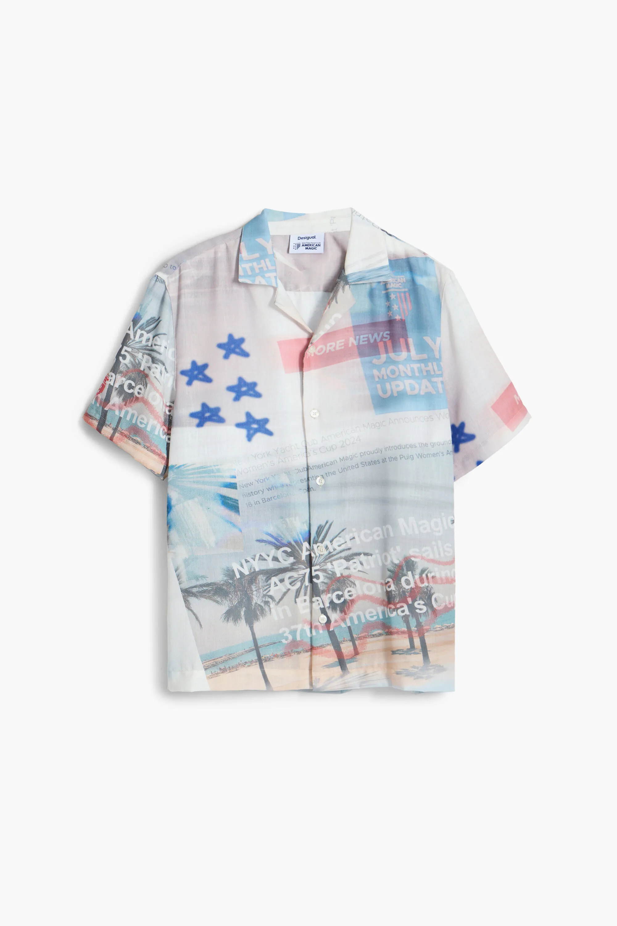 Camisa estampada American Magic