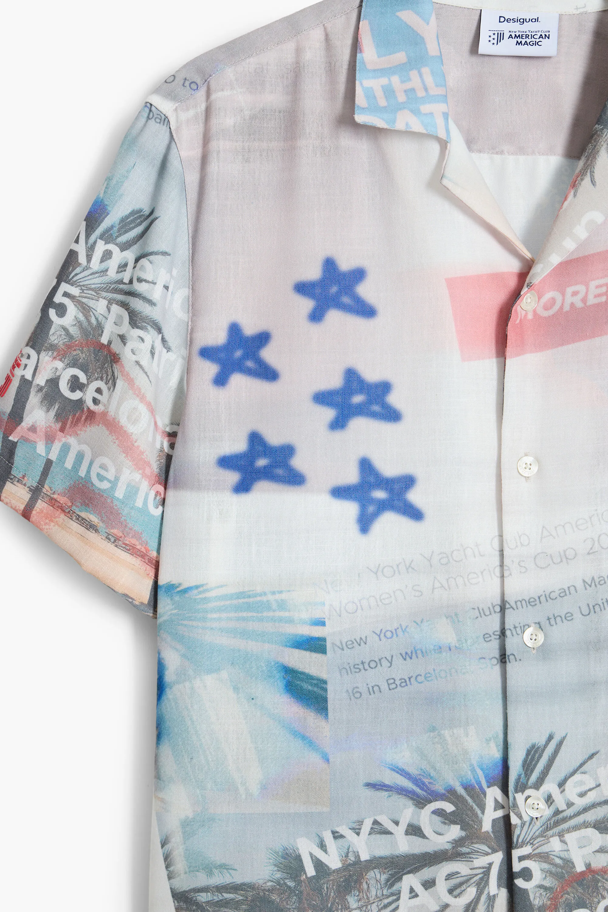 Camisa estampada American Magic