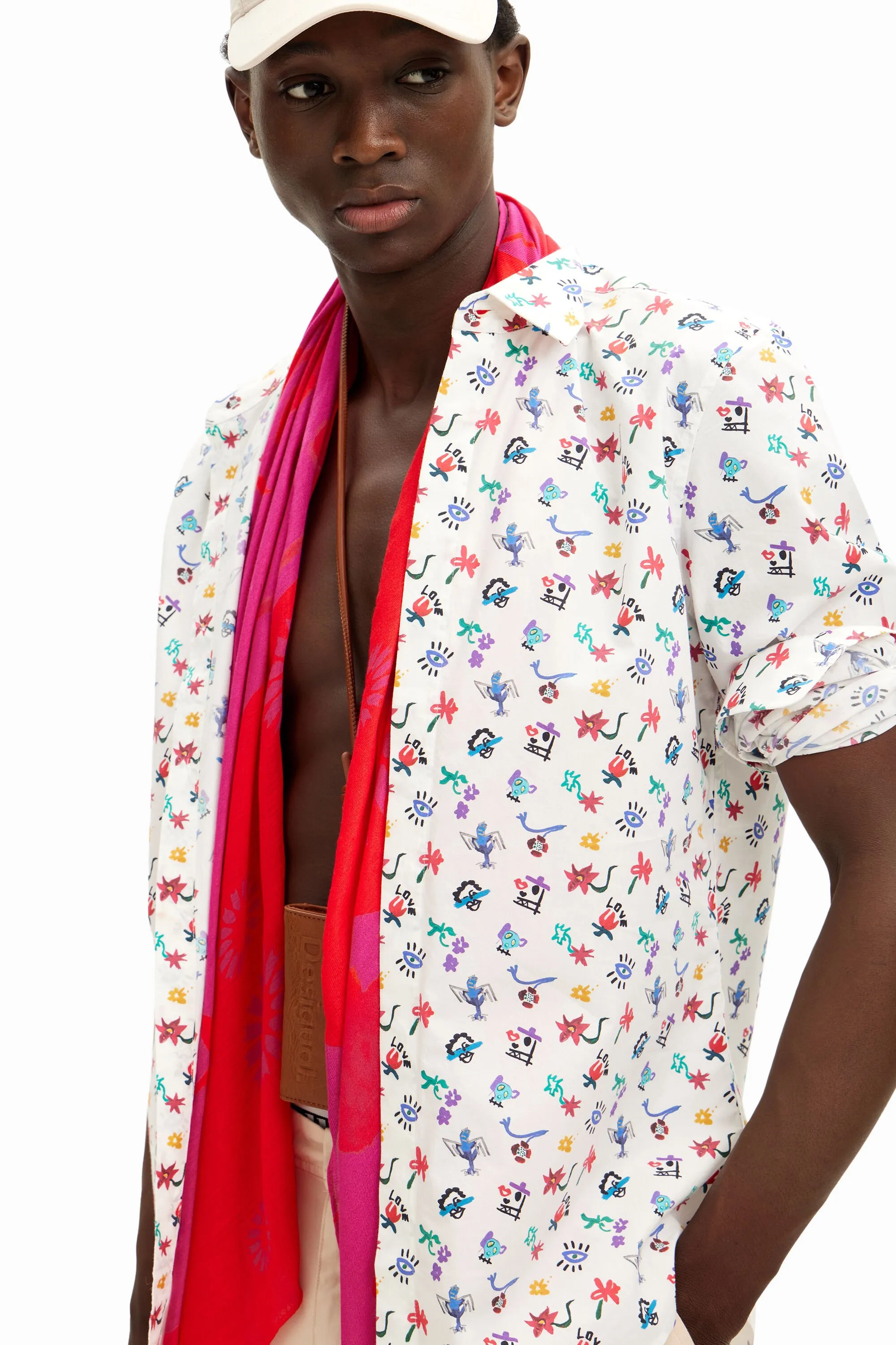 Camisa estampado floral