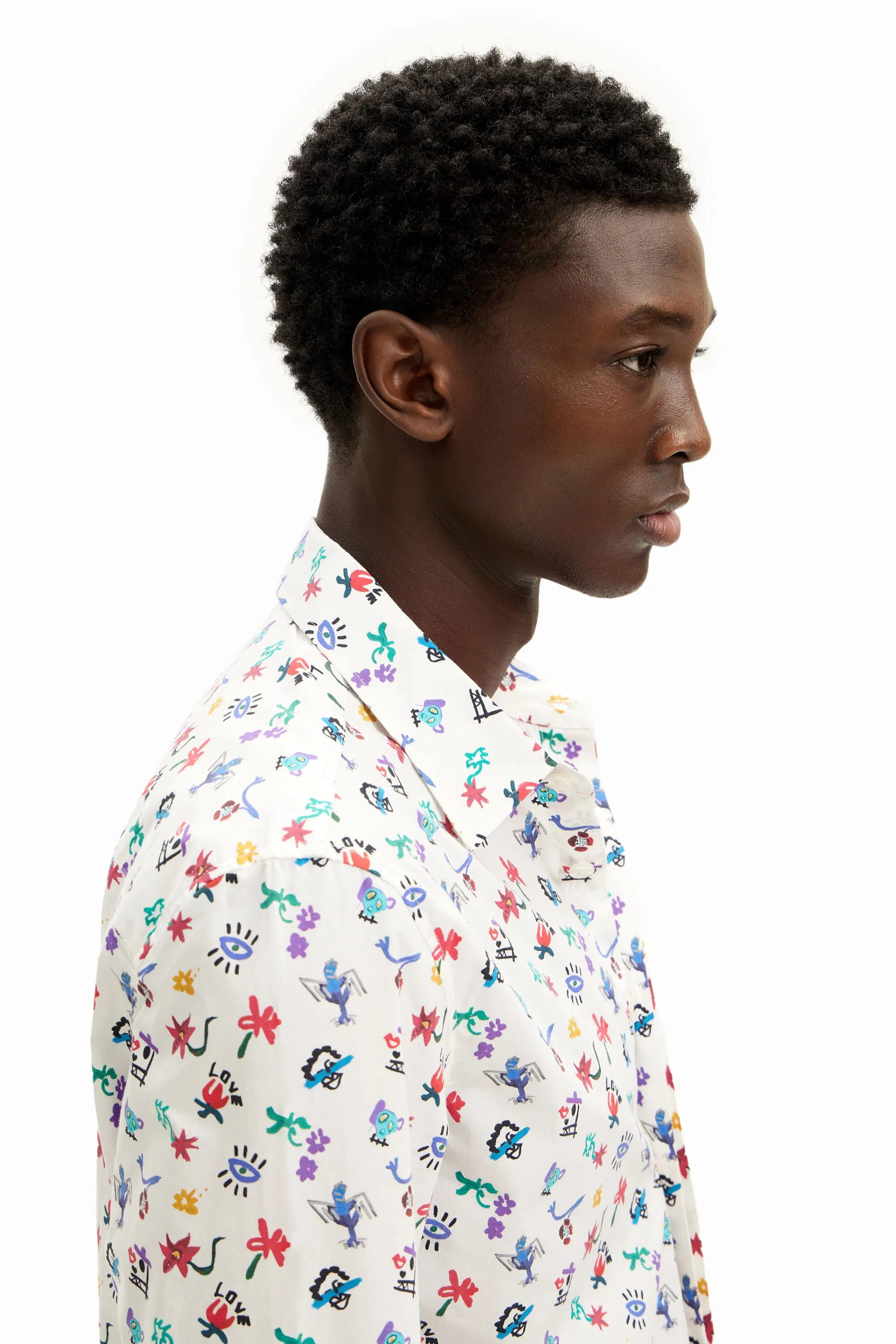 Camisa estampado floral