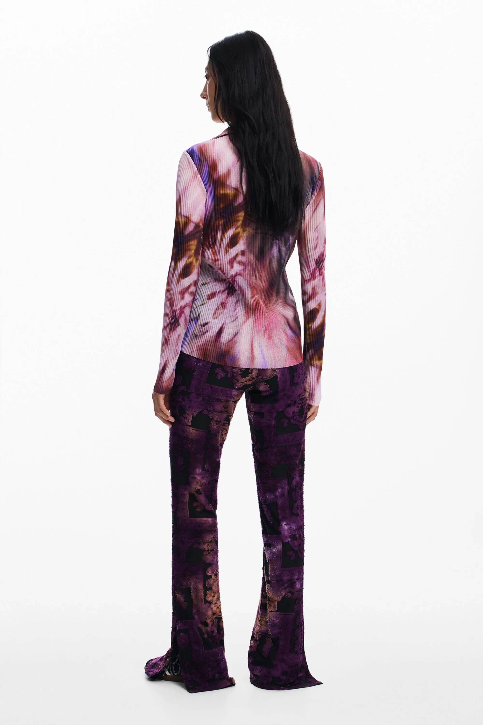 Camisa estampado tie-dye