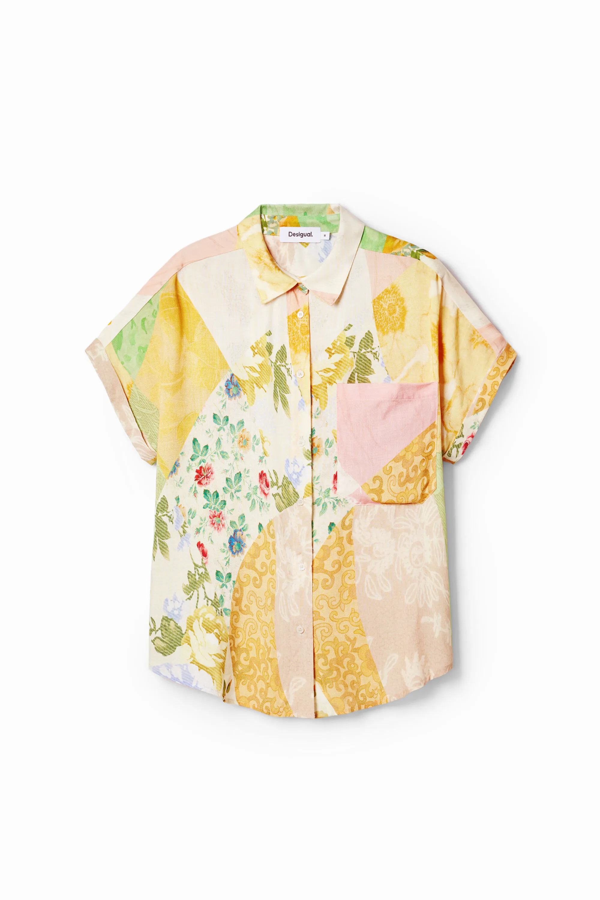 Camisa parcheado floral