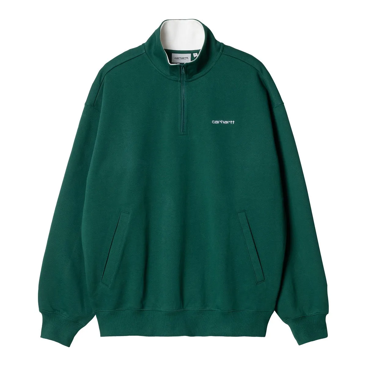 Carhartt WIP L/S Adam Half-zip Sweatshirt Chervil