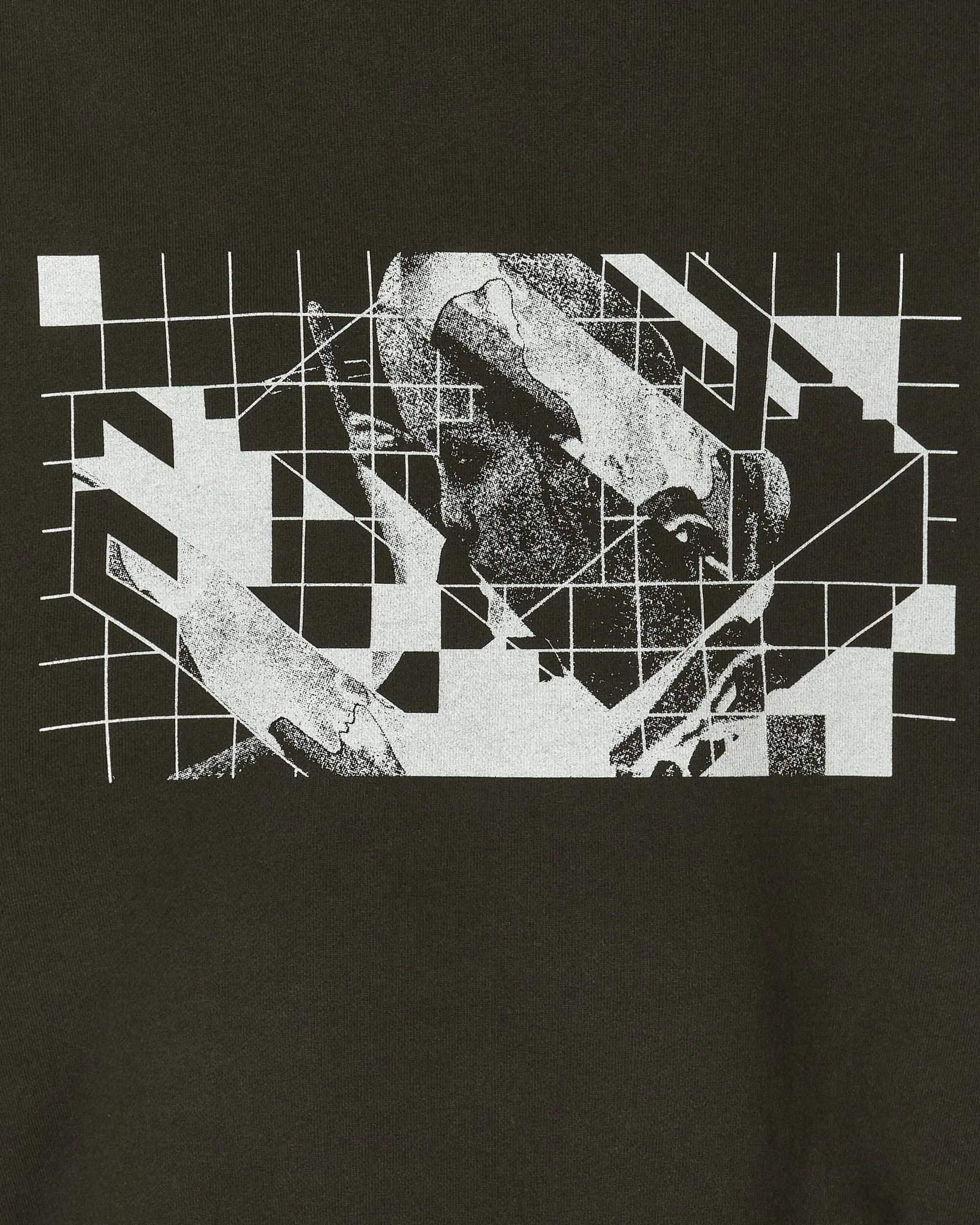 Cav Empt Washed Dimensions Crewneck Sweatshirt Black