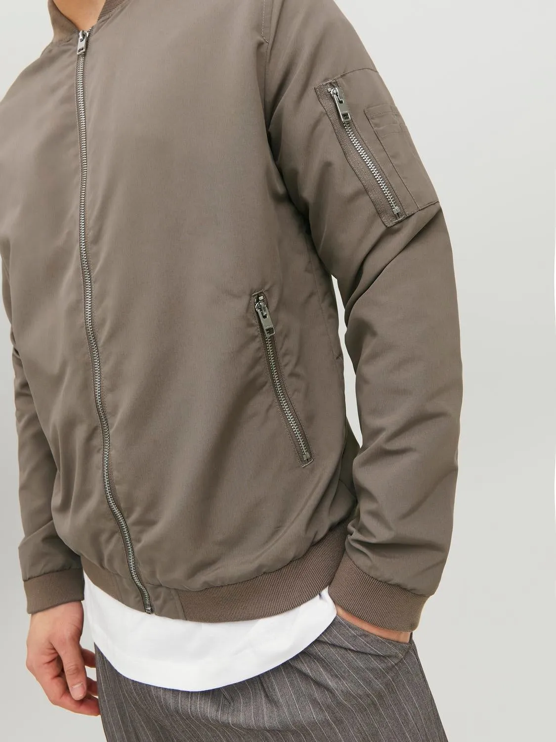 Chaqueta bomber | Marrón oscuro | Jack & Jones®