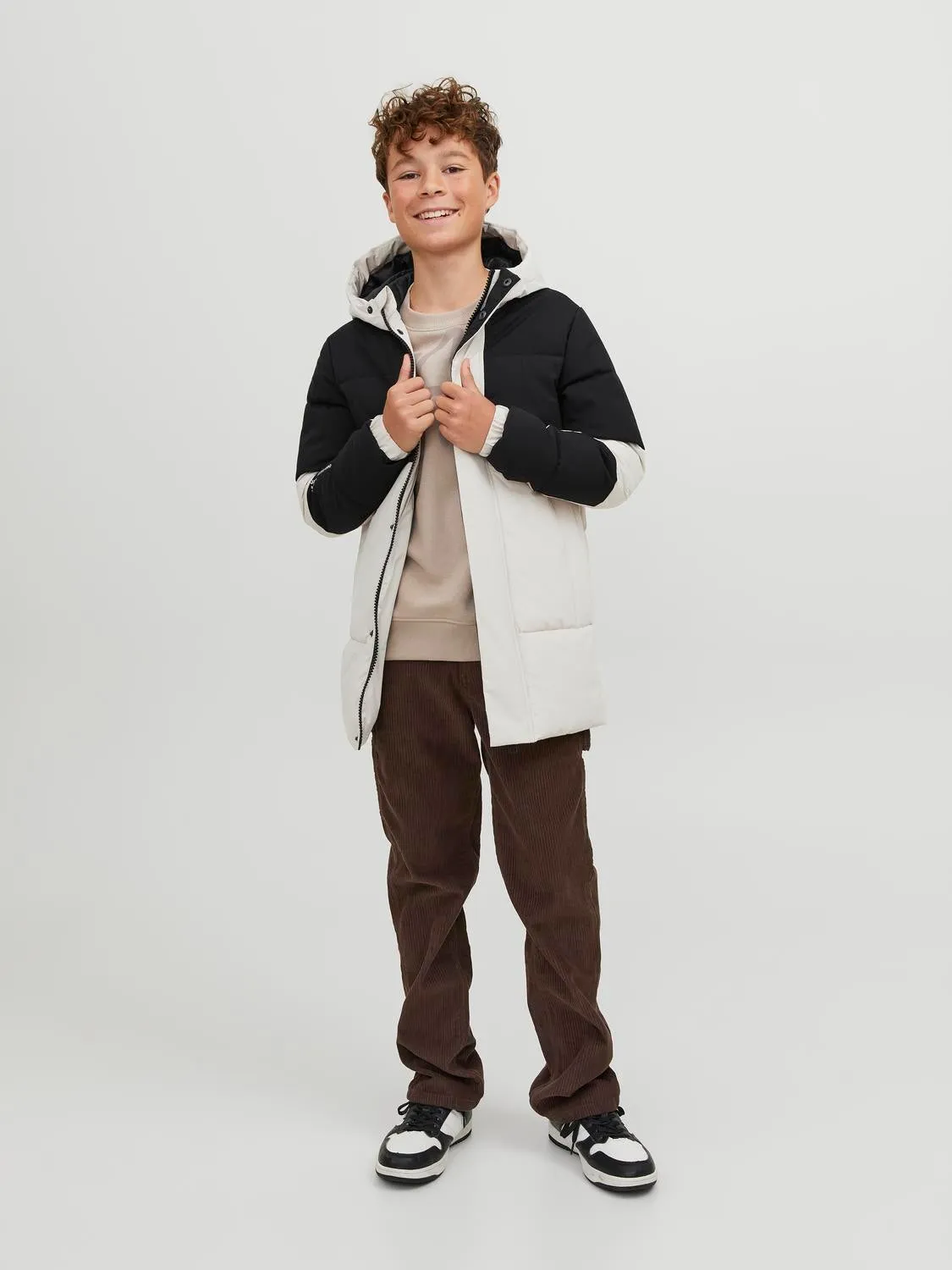 Chaqueta corta acolchada Junior | Beige | Jack & Jones®