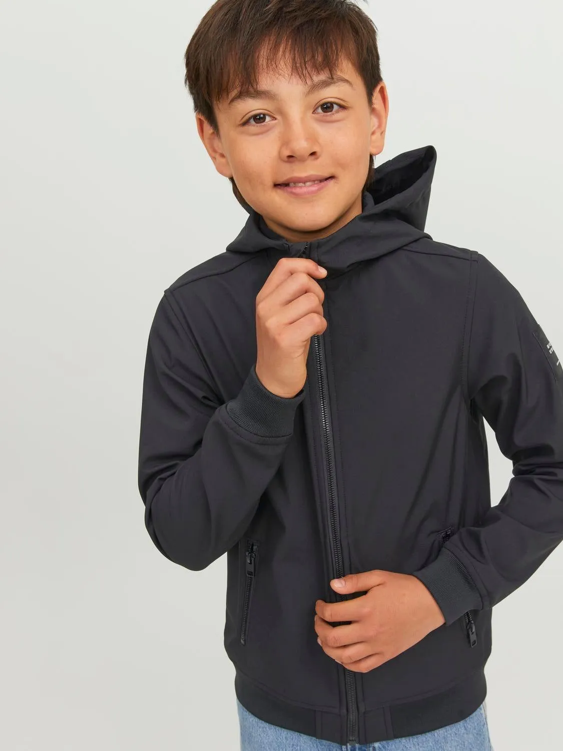 Chaqueta softshell Junior | Negro | Jack & Jones®