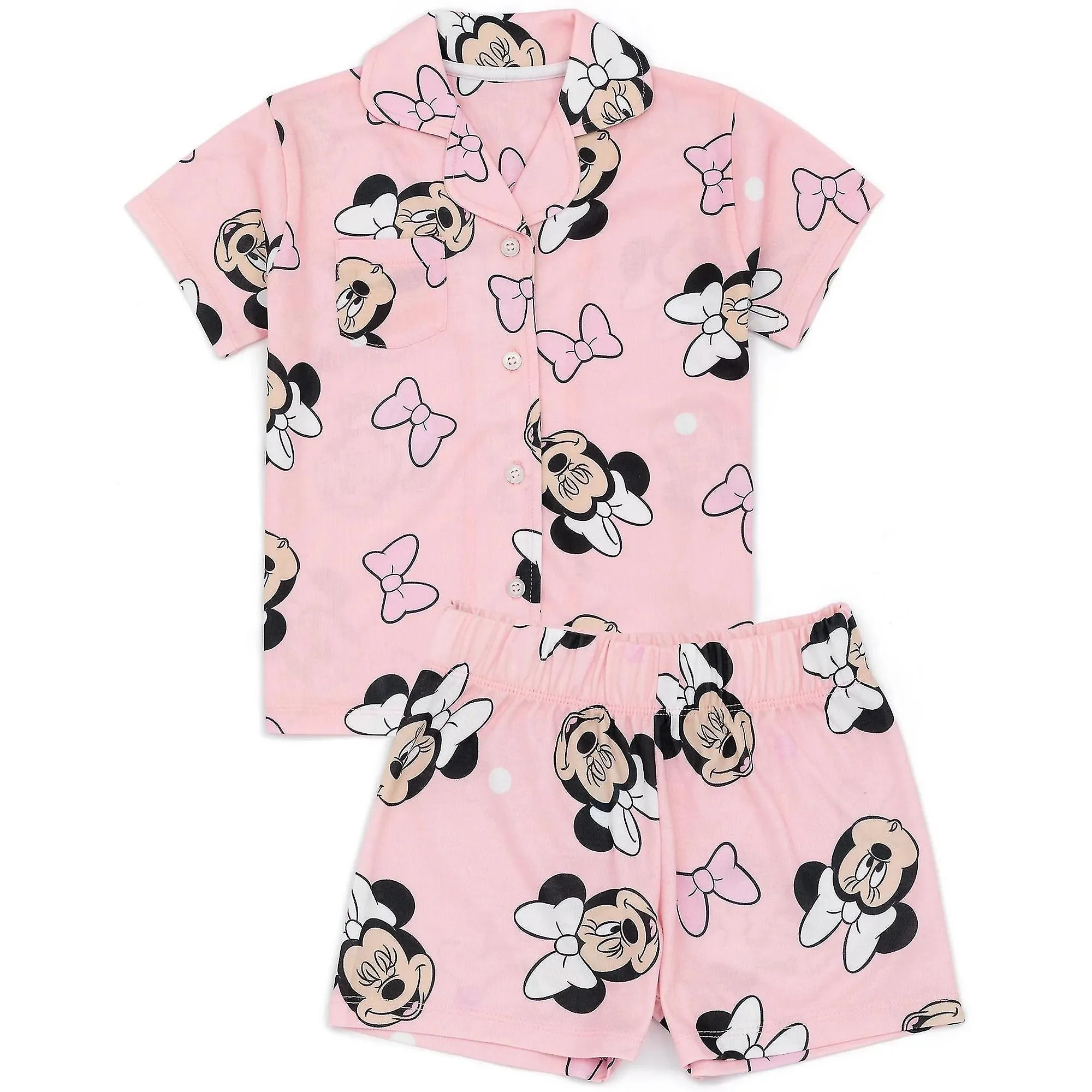 Disney Girls Minnie Mouse Pyjama Set