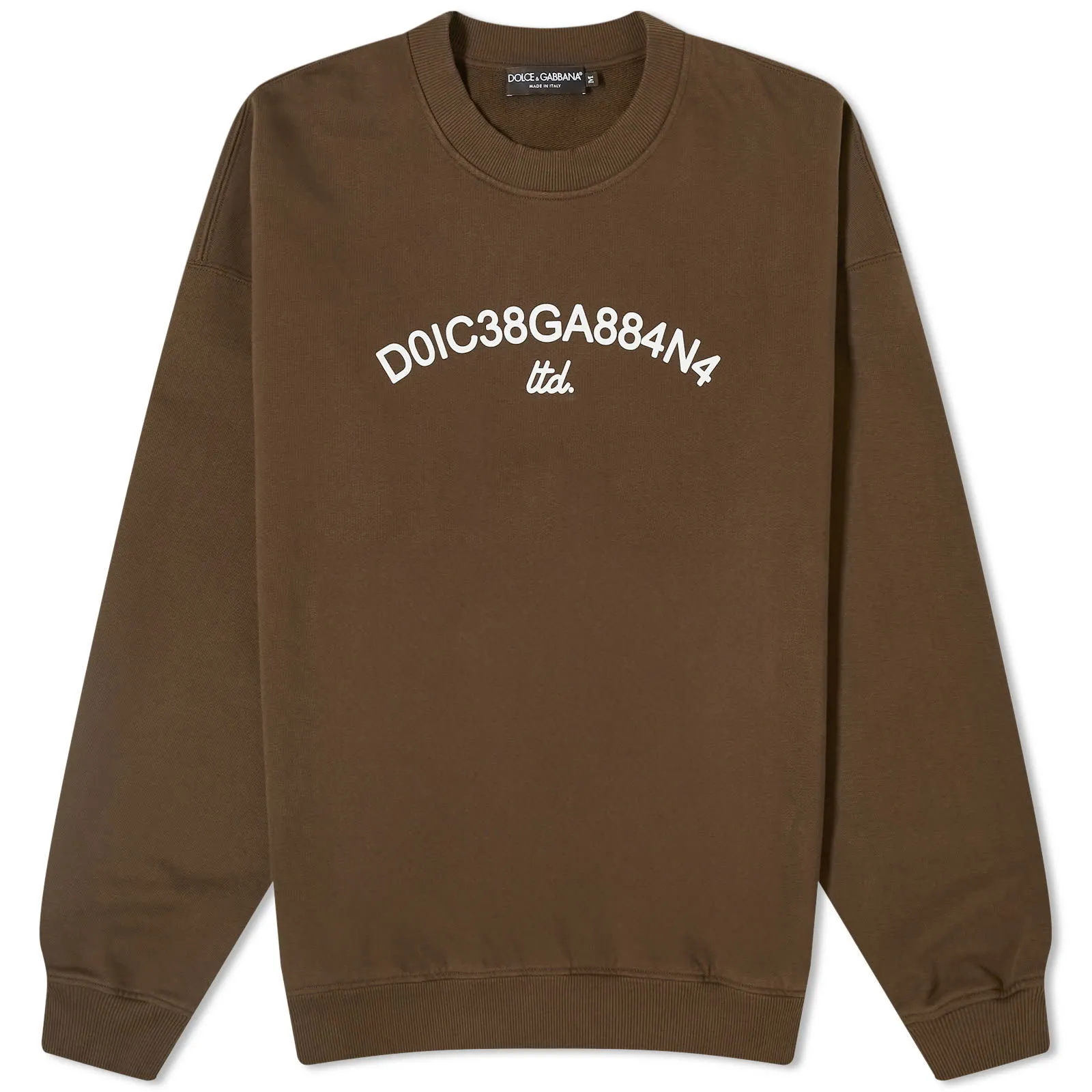 Dolce & Gabbana Number Logo Crew Sweatshirt