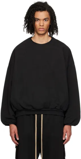 Fear of God Black Crewneck Sweatshirt