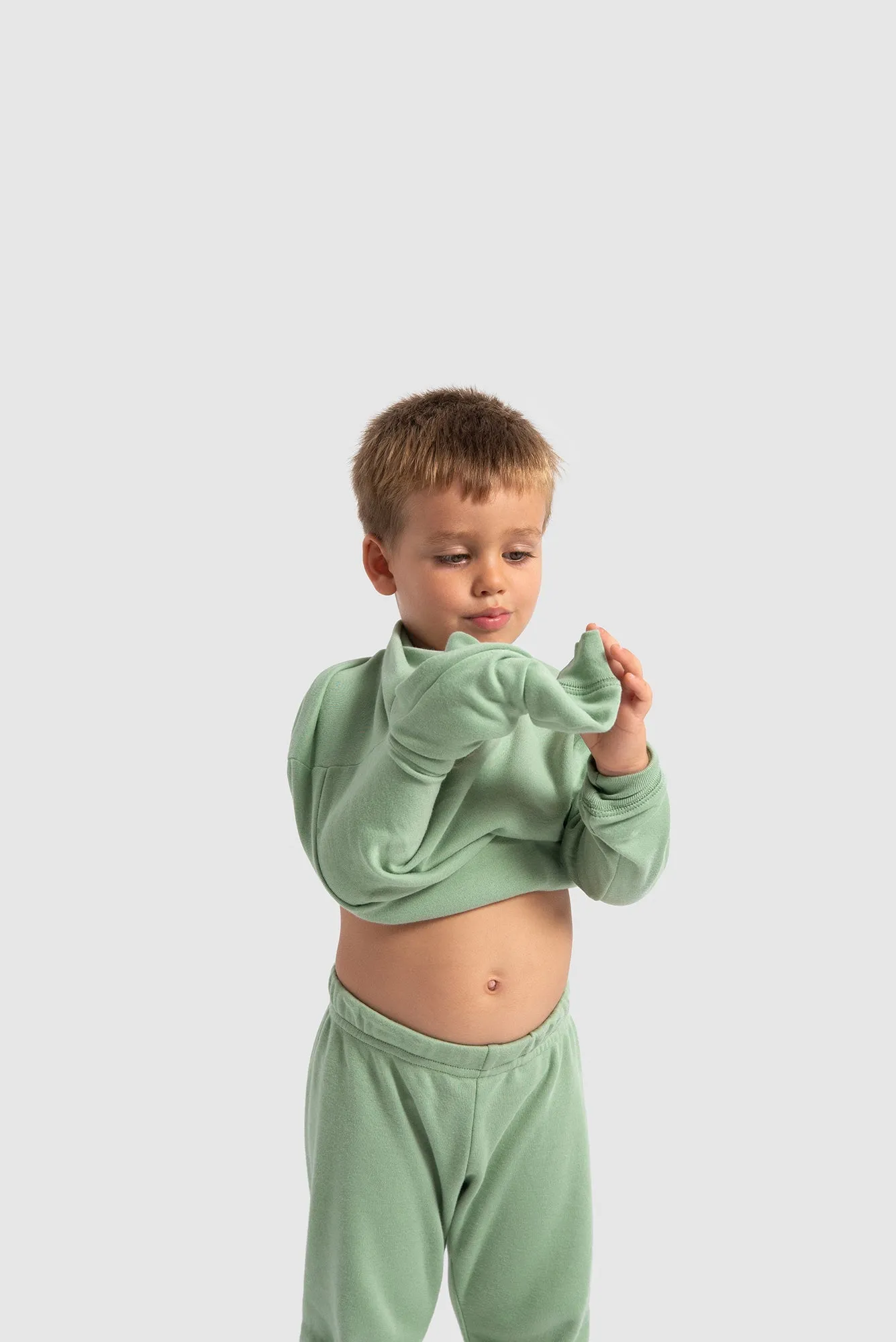 GREEN PYJAMA - KID