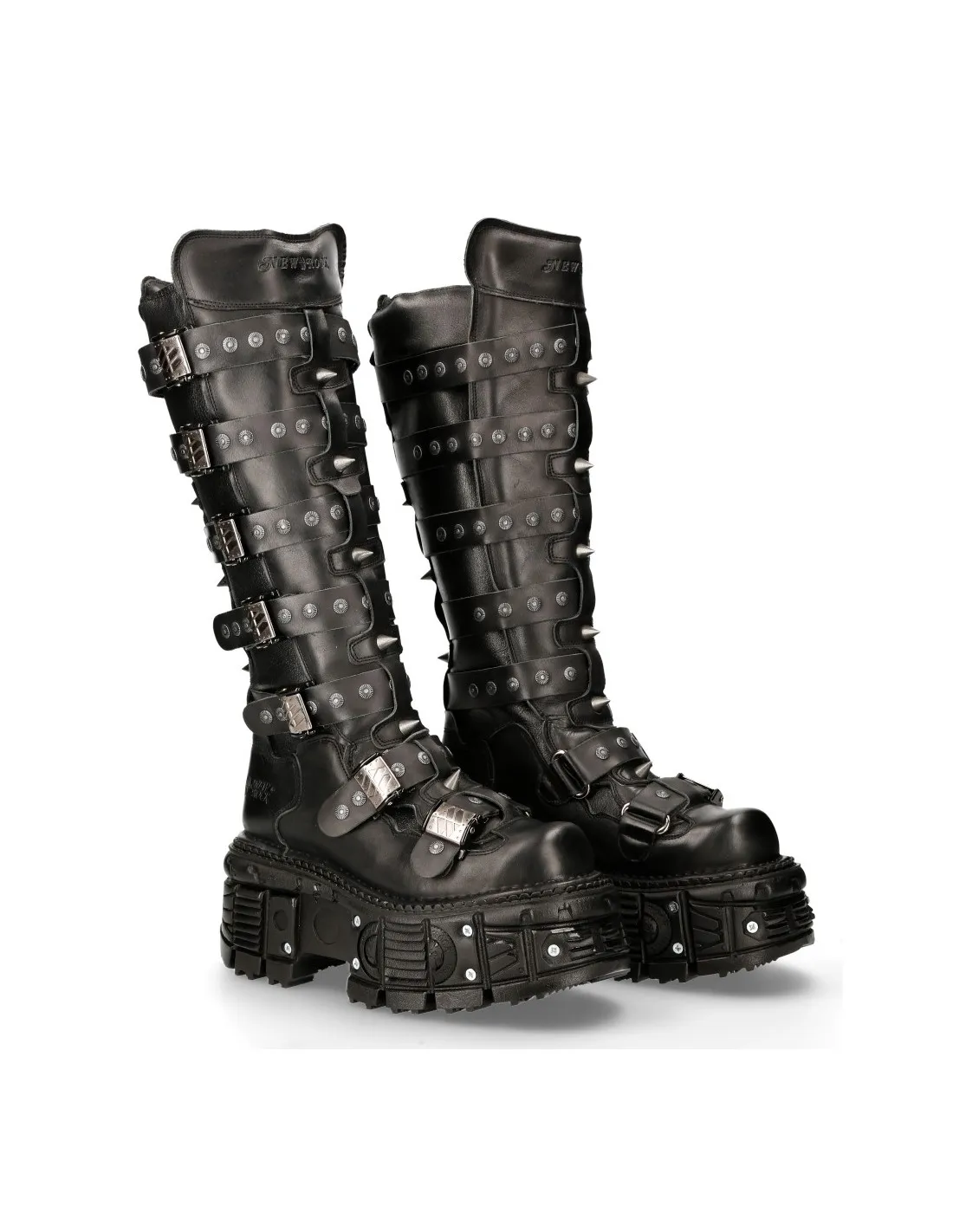 HIGH BOOT BLACK IMPERFECT  M-151-C3