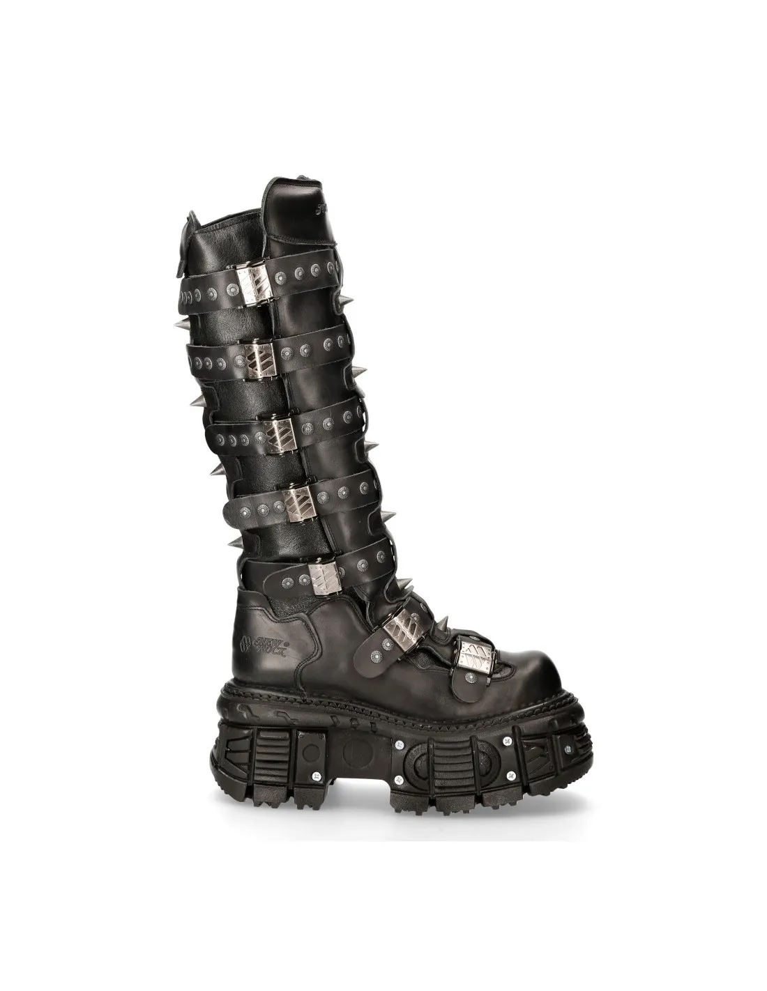 HIGH BOOT BLACK IMPERFECT  M-151-C3