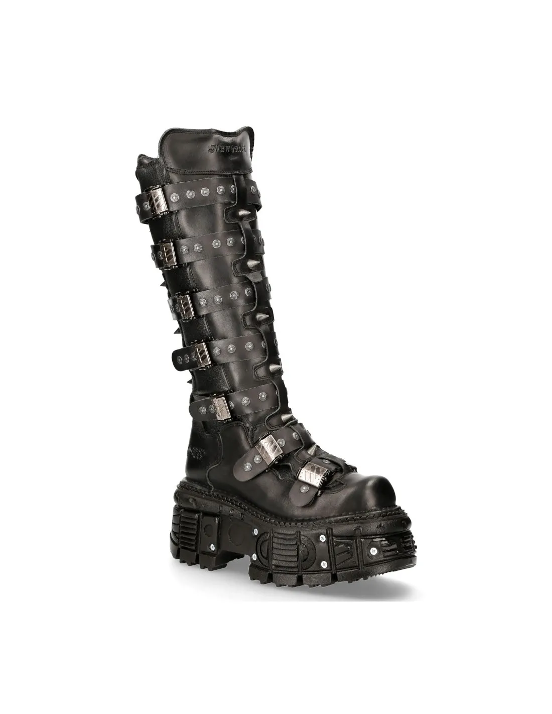 HIGH BOOT BLACK IMPERFECT  M-151-C3