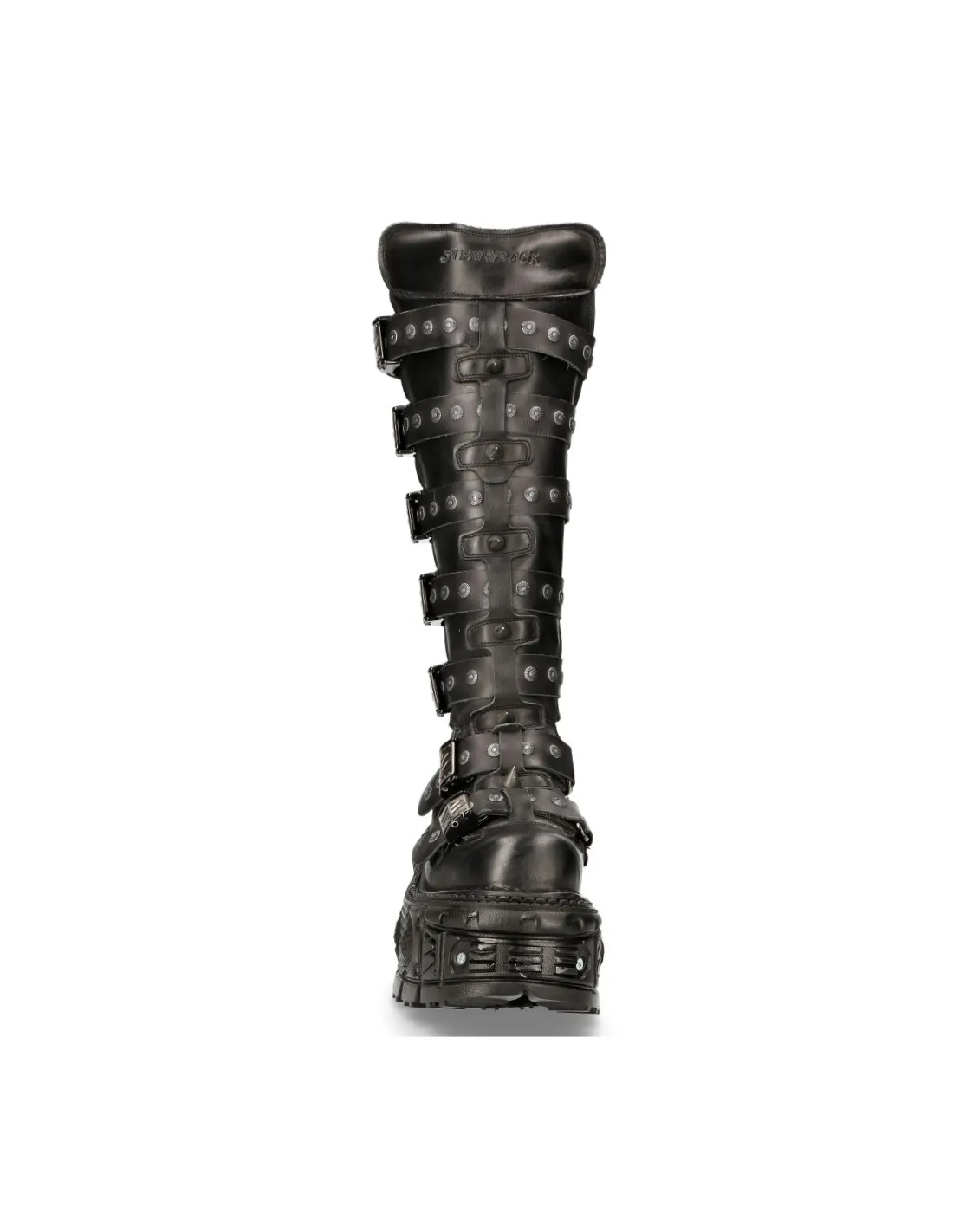 HIGH BOOT BLACK IMPERFECT  M-151-C3