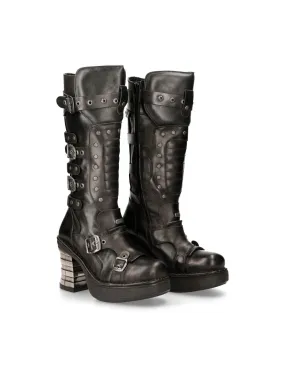 HIGH BOOT METALLIC M-8353-S1