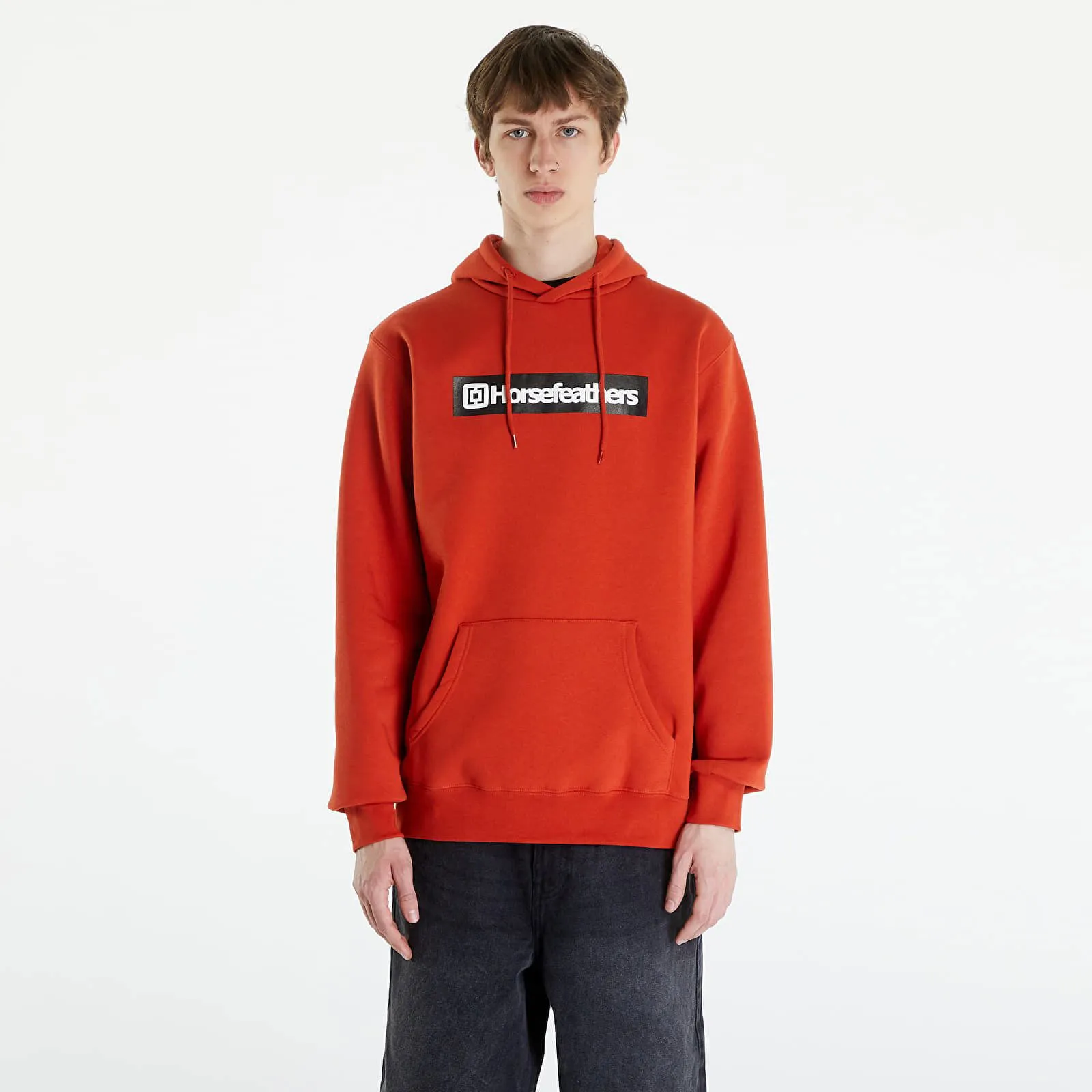 Horsefeathers Drown Sweatshirt Orange Rust