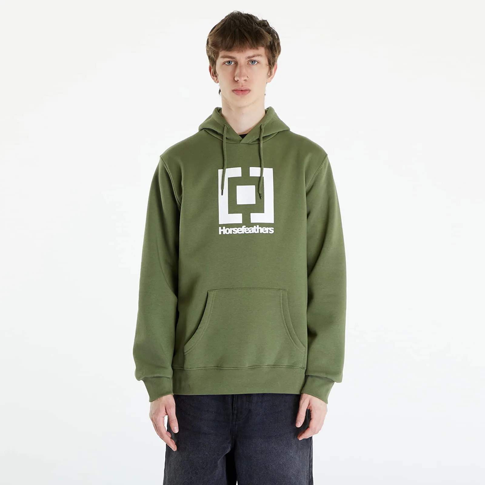 Horsefeathers Leader Sweatshirt Loden Green