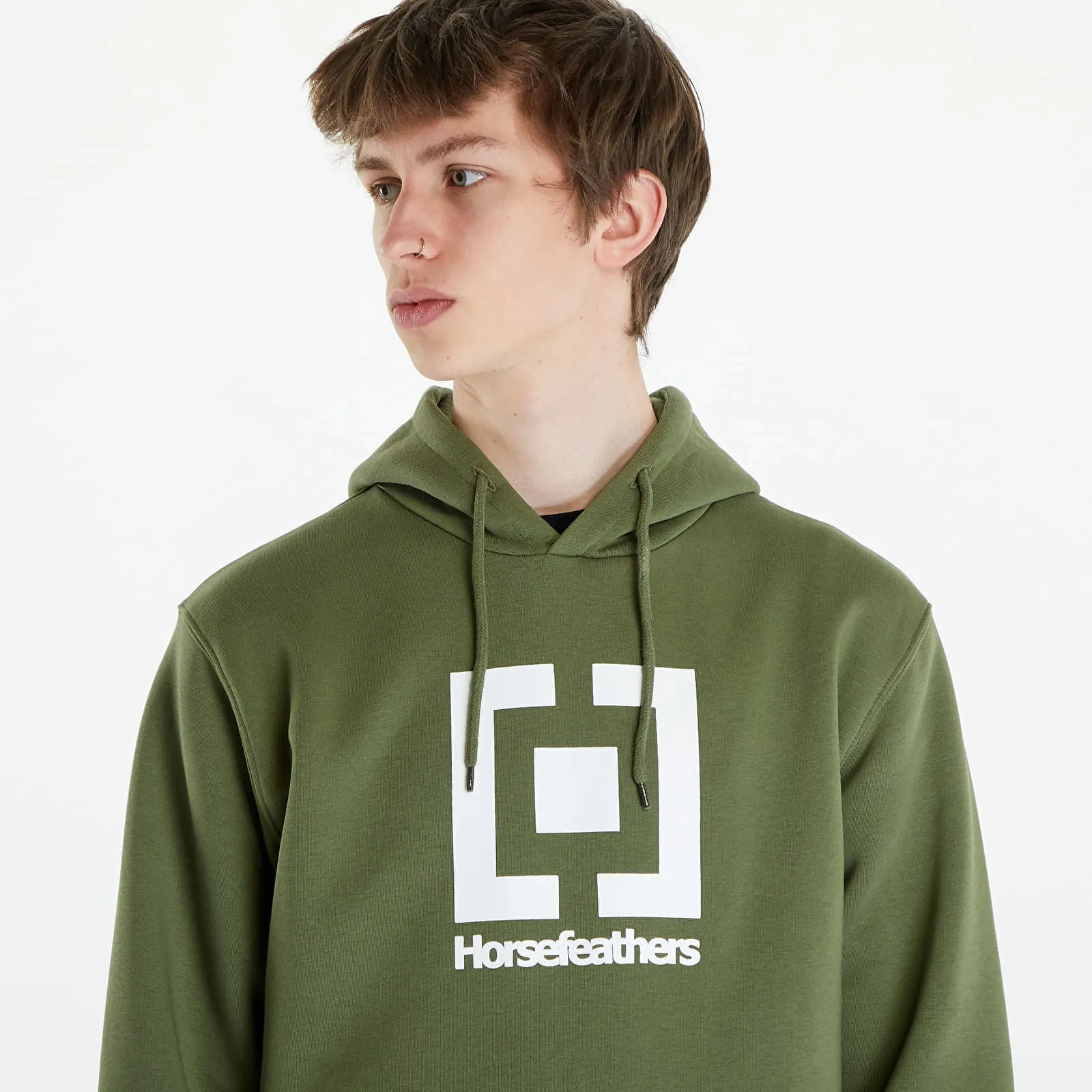 Horsefeathers Leader Sweatshirt Loden Green