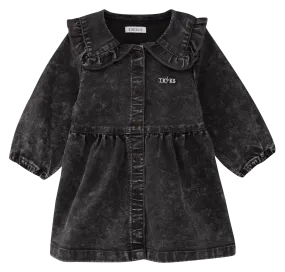 IKKS JUNIOR Vestido de mezclilla de algodón en gris