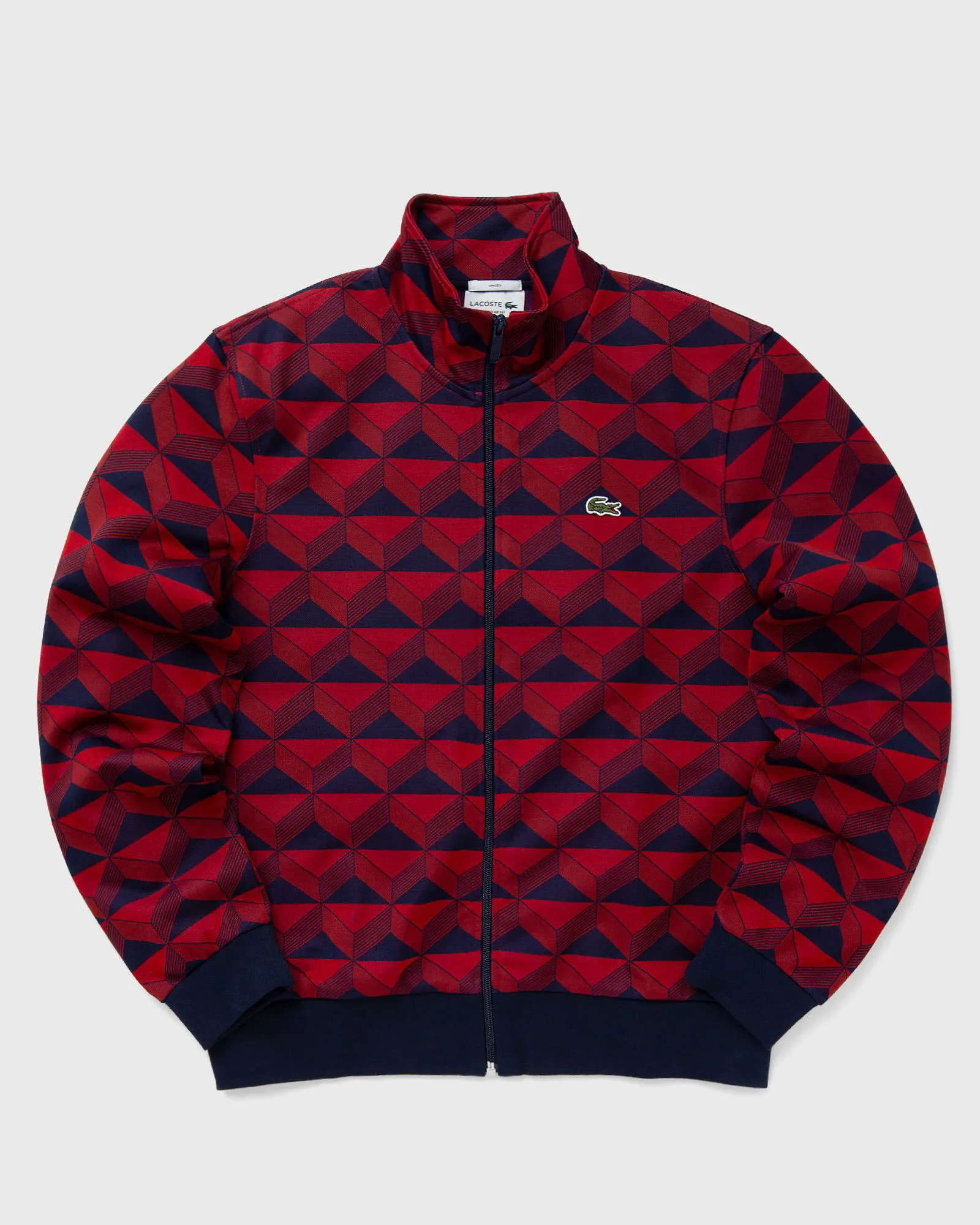 Lacoste JACQUARD ZIP-UP SWEATSHIRT