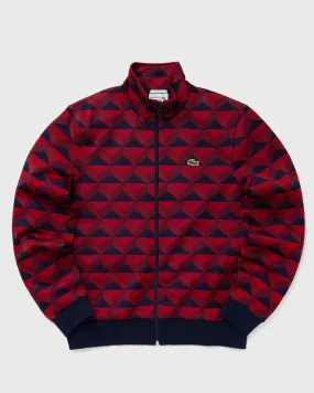 Lacoste JACQUARD ZIP-UP SWEATSHIRT