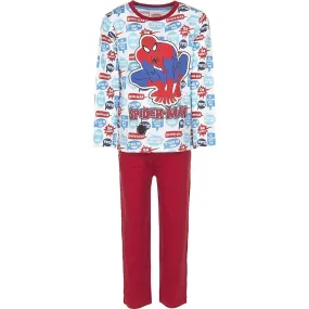 Marvel spiderman boys pyjama long set spi0687pyj