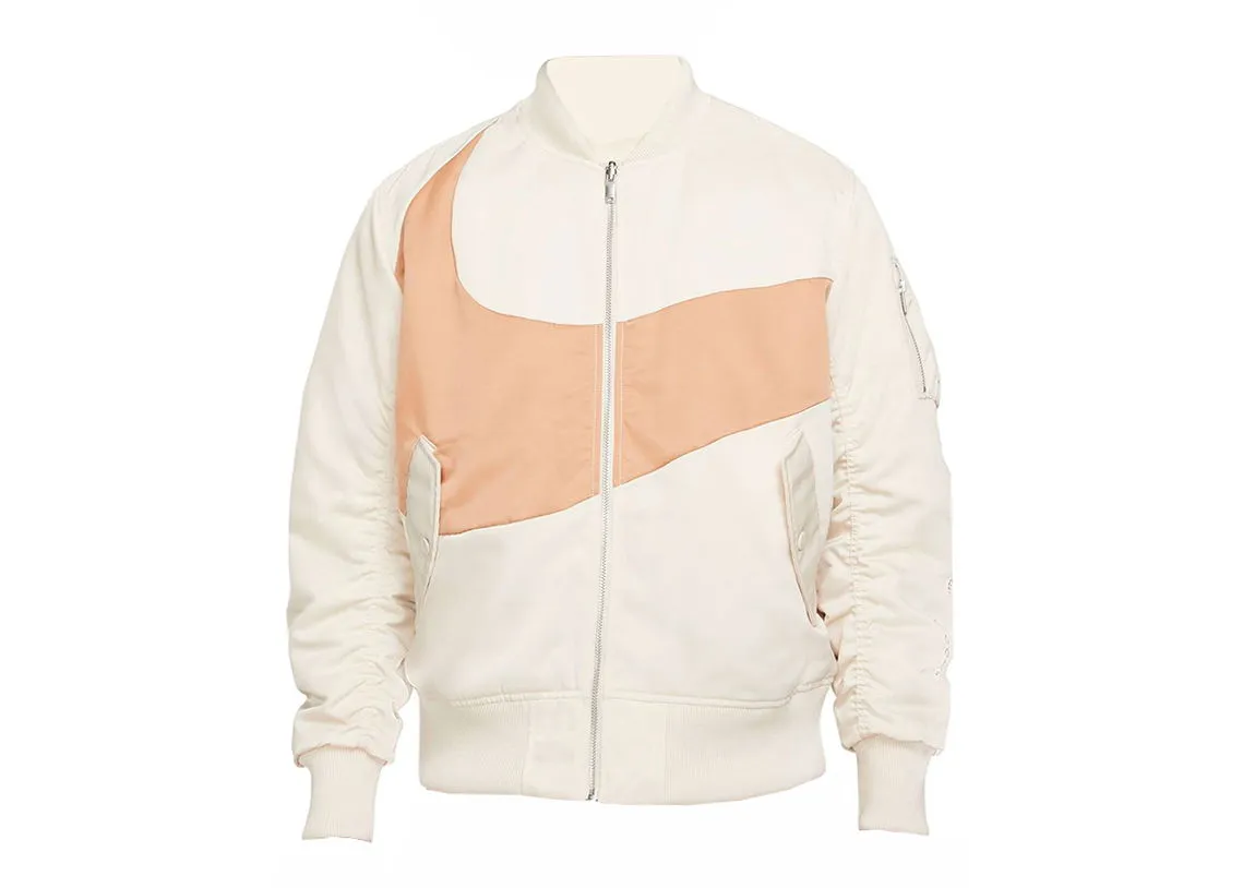 Nike Sportswear Swoosh Therma-Fit Sweatshirt Creamy White