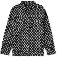 Pleasures Curfew Checker Trucker Jacket