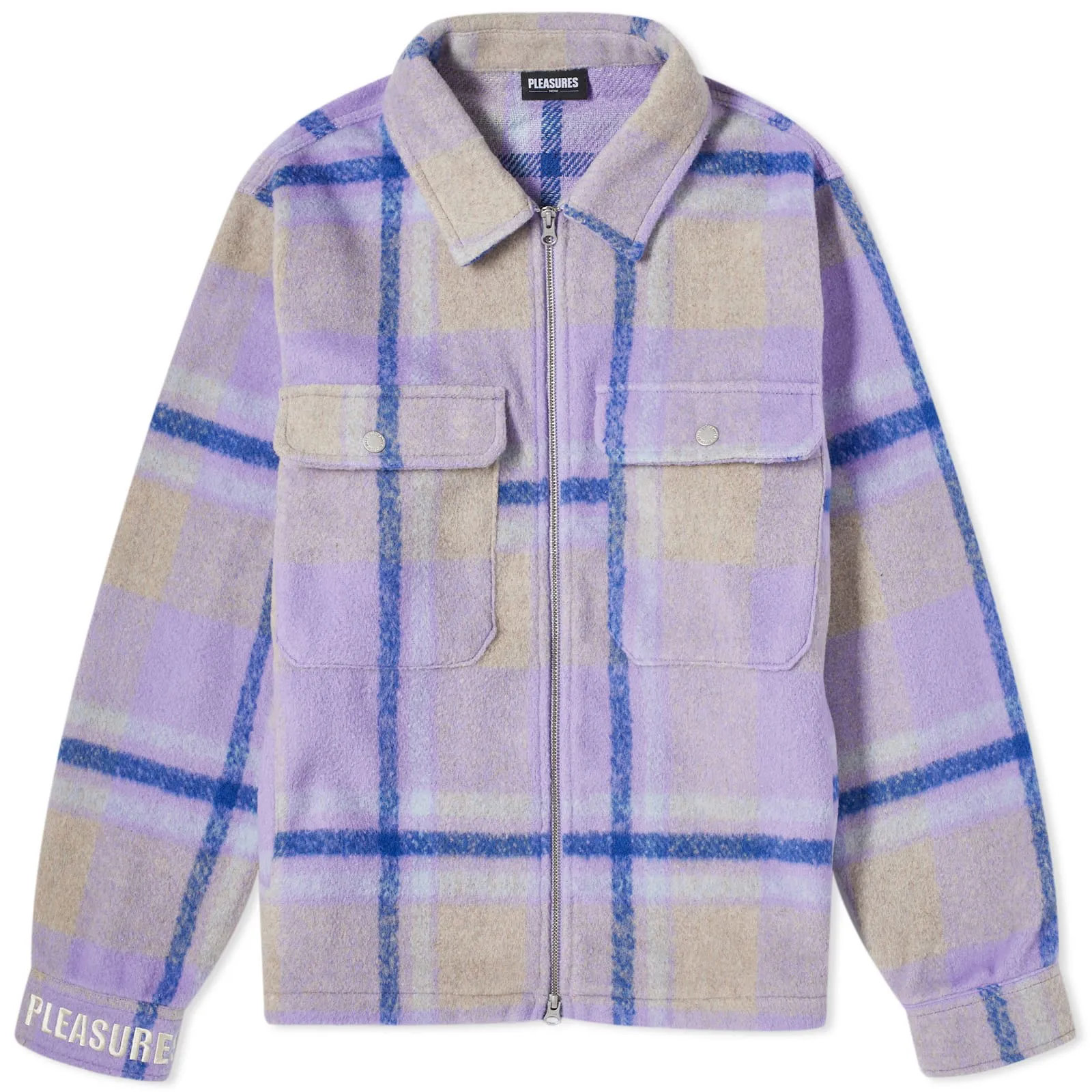 Pleasures Folklore Plaid Work Jacket