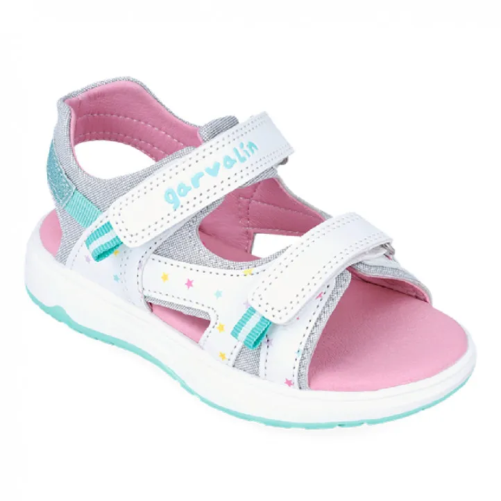 SANDALIAS GARVALIN DE NIñA BLANCO 242853A