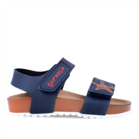 SANDALIAS GARVALIN DE NIñO AZUL MARINO 242466A