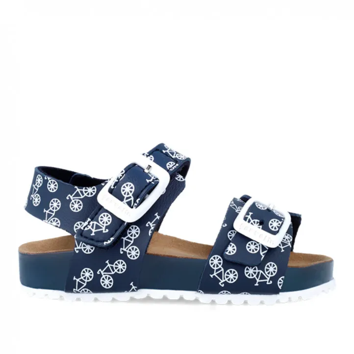 SANDALIAS GARVALIN DE NIñO AZUL MARINO 242467A