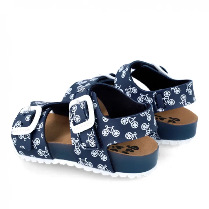 SANDALIAS GARVALIN DE NIñO AZUL MARINO 242467A