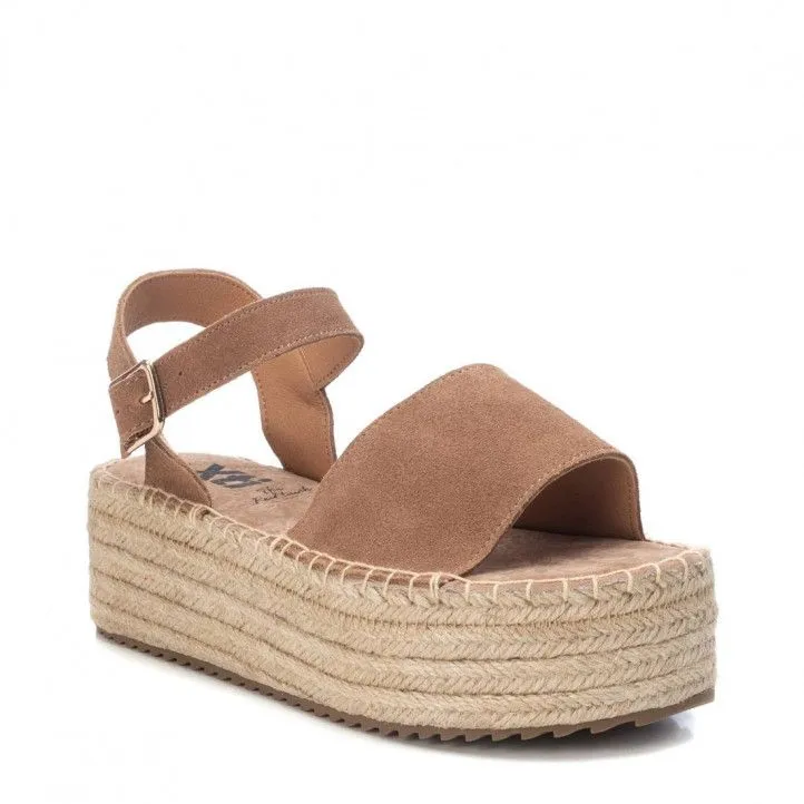 Sandalias plataformas Xti 04282901 camel