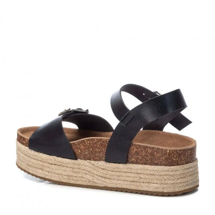 Sandalias plataformas Xti 3557601 negro