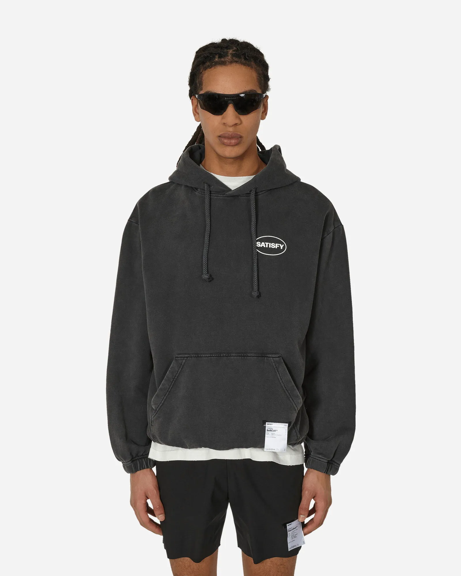 Satisfy SoftCell Hooded Sweatshirt Aged Black