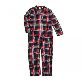 SF Womens/Ladies Tartan Pyjama Set