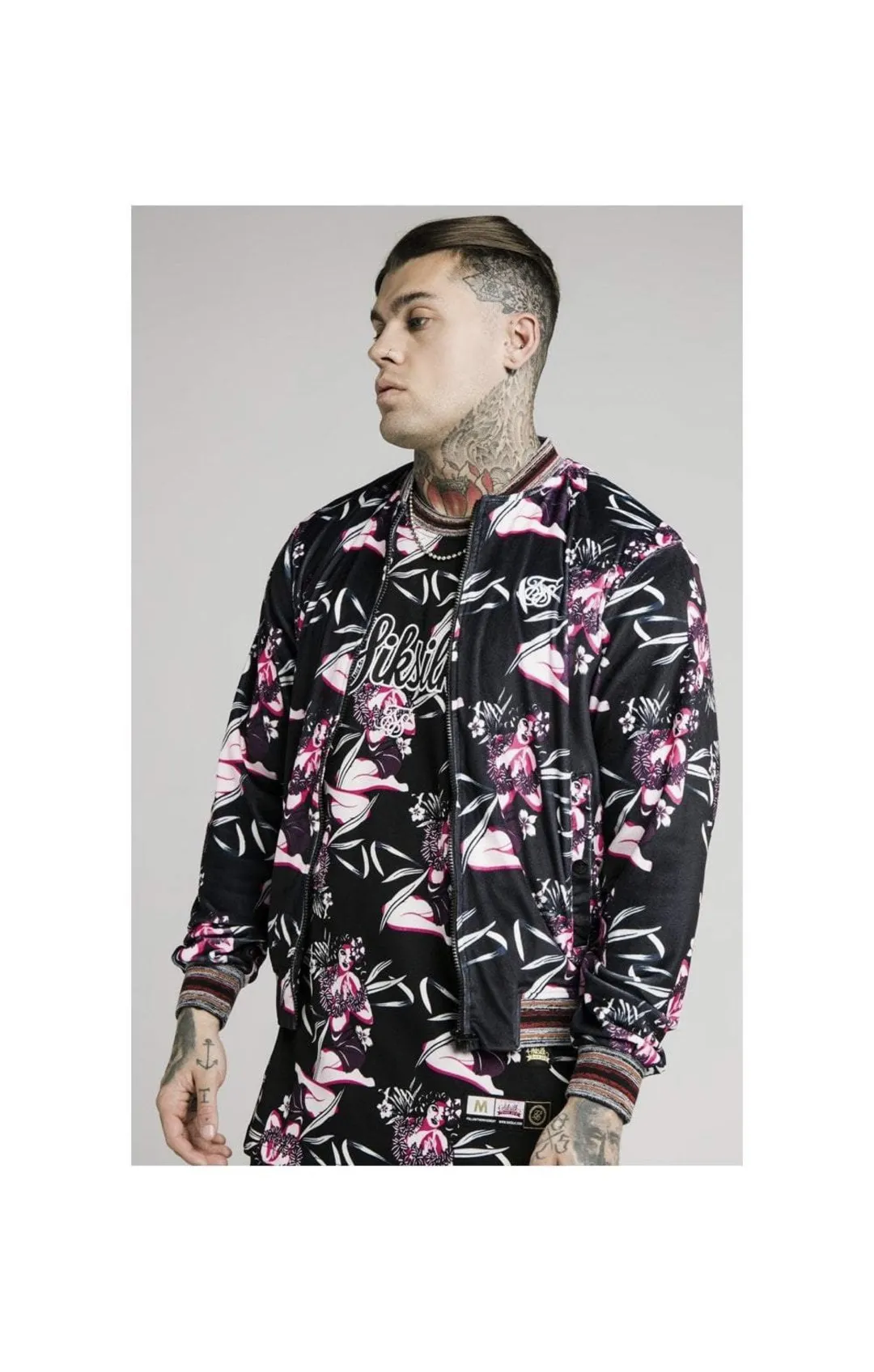 SIKSILK Chaqueta terciopelo 