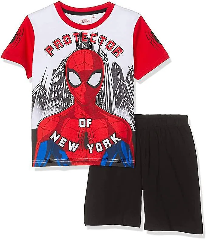 Spiderman kids pyjama short set spi1290pyj