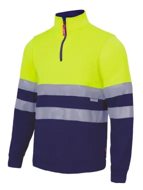 SUDADERA BICOLOR CREMALLERA AV