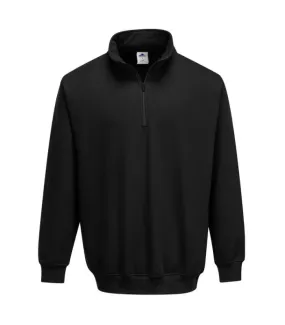 Sudadera Sorrento con cremallera en el cuello - B309