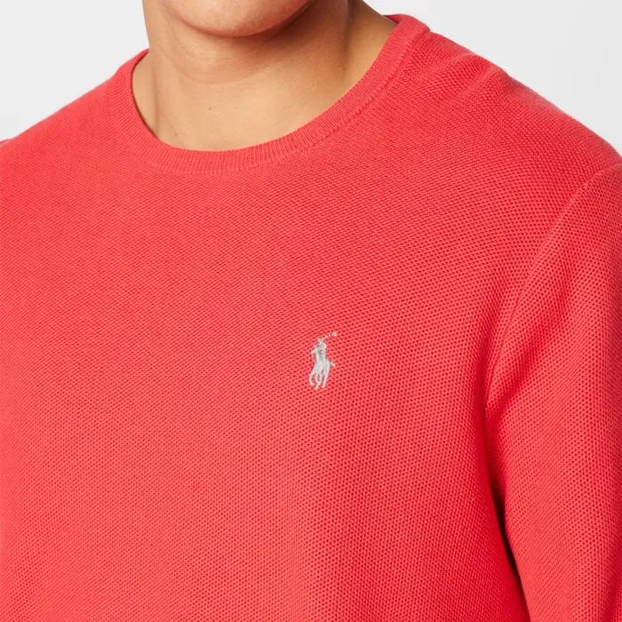 Sueter – Polo Ls Txt Cn Pp-Long Sleeve-Pullover Starboard Red