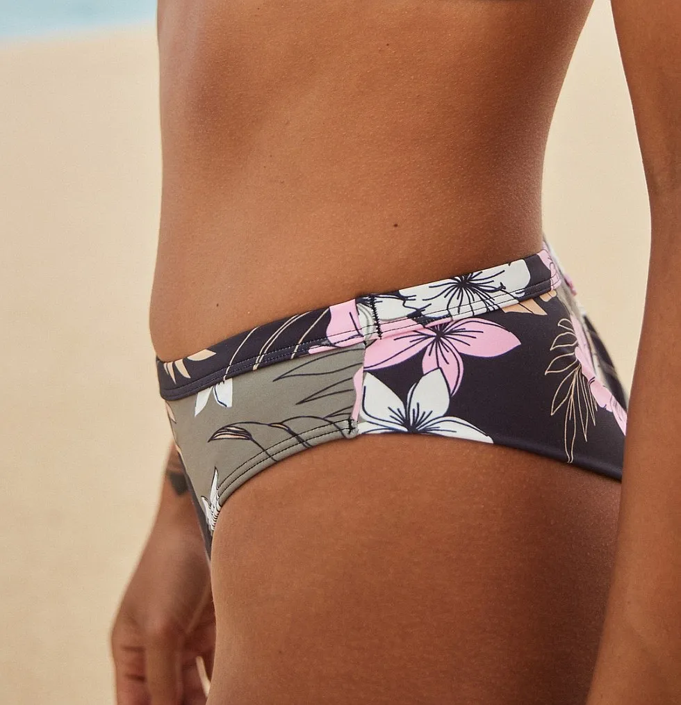 traje de baño Roxy Pro The Snap Turn Cheeky - KVJ9/Anthracite Classic Pro Surf - women´s