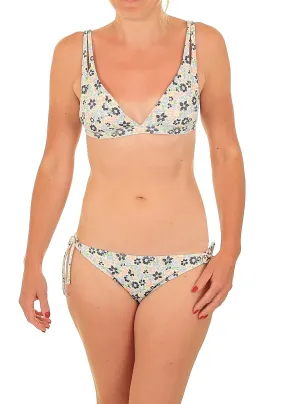 traje de baño Roxy Wild Floral Fixed Tri Set - PZB6/Bel Air Ephemere Small - women´s